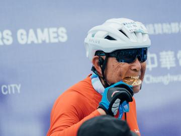 Jack Hsieh Wins Gold in Masters Games Road Race at 84